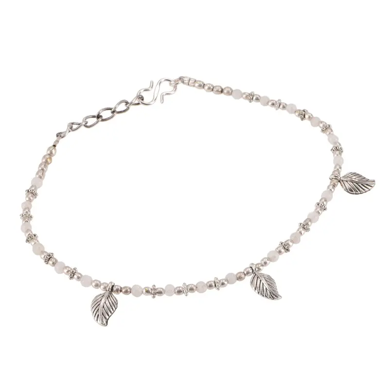 Fußkette mit Mondstein