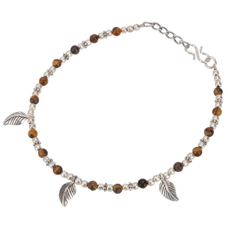 Fußkette mit Tigerauge