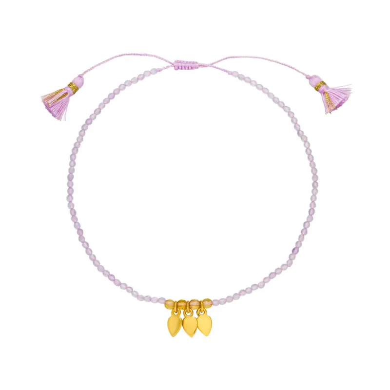 Fußkette „Tears" Gold