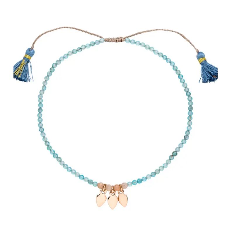 Fußkette „Tears" Roségold