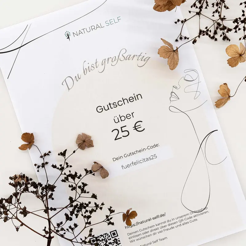 Geschenkgutschein - Du bist großartig