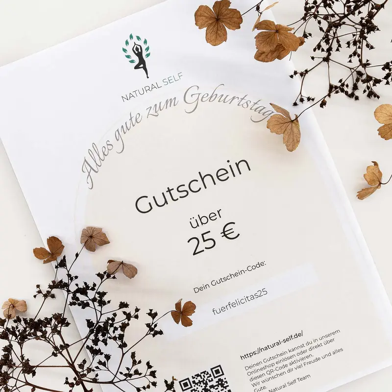 Geschenkgutschein - Geburtstag