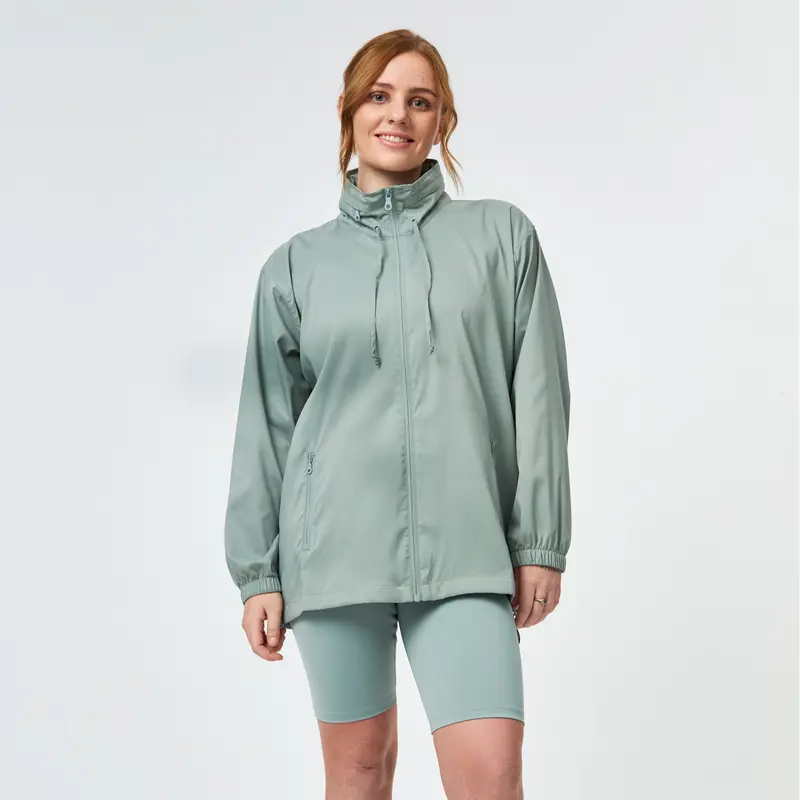 Girlfriend Collective Full Zip Windbreaker "Sideline"