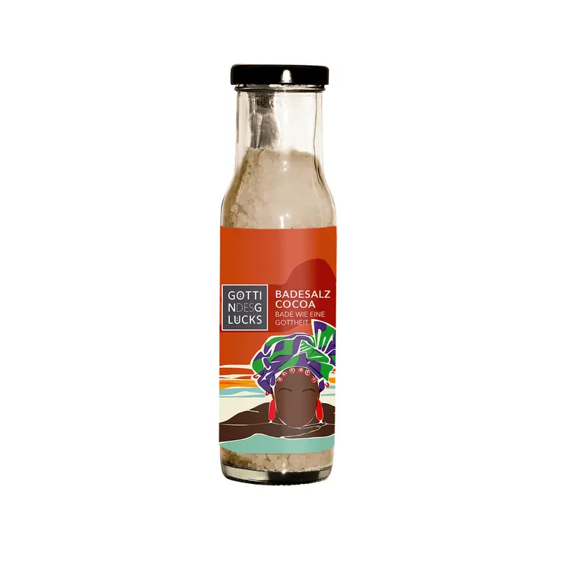 Göttin des Glücks Badesalz Kakao 240 g