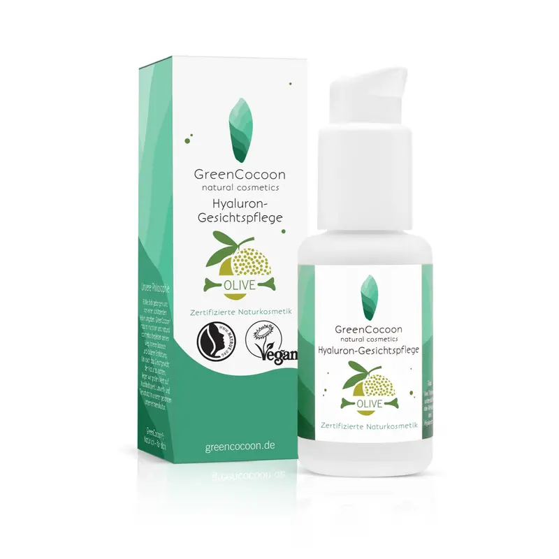 GreenCocoon Hyaluron Gesichtspflege "Olive" 50 ml