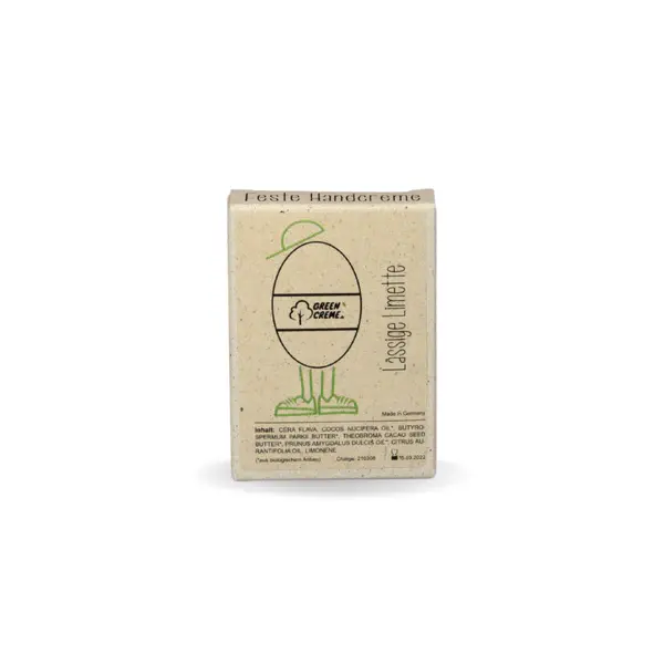 GreenCreme Feste Handcreme "Lässige Limette" 30 g
