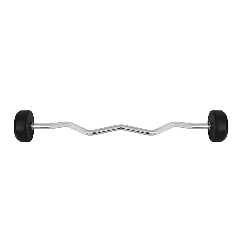 GSL-35 CURLHANTEL / CURLSTANGE MIT GUMMIBESCHICHTUNG 35 KG HMS