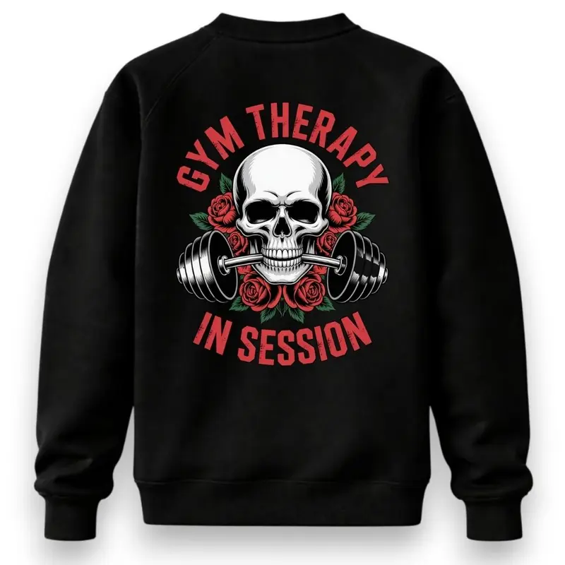 GYM THERAPY PREMIUM SWEATSHIRT (BACKPRINT)