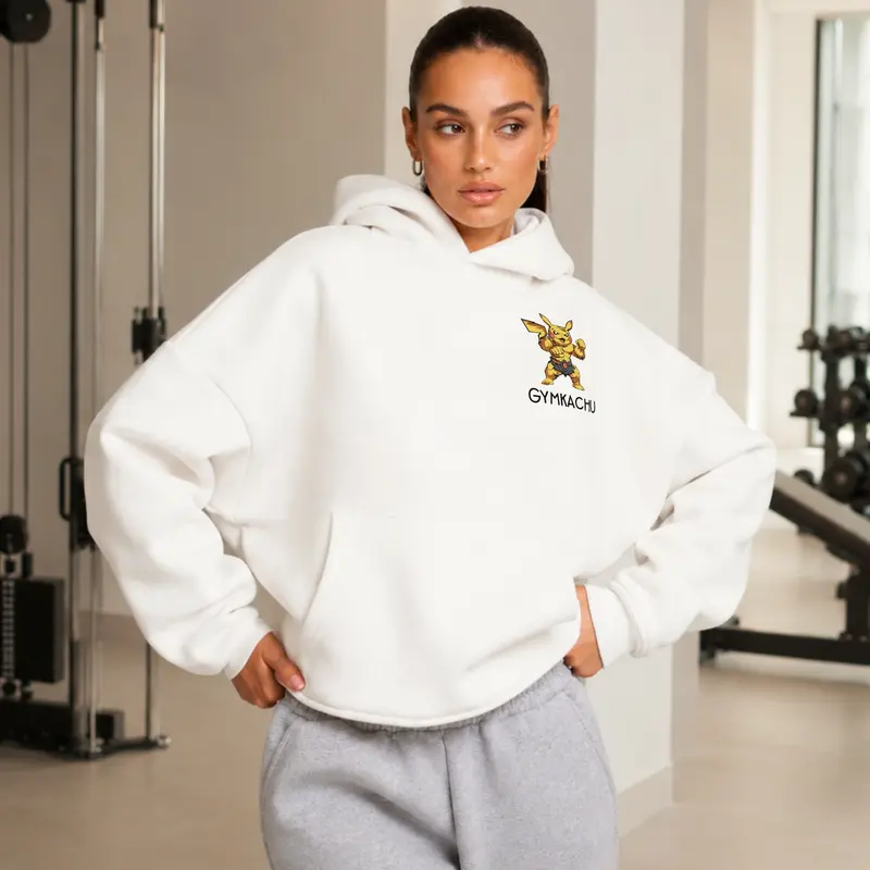 GYMKACHU OVERSIZE HOODIE