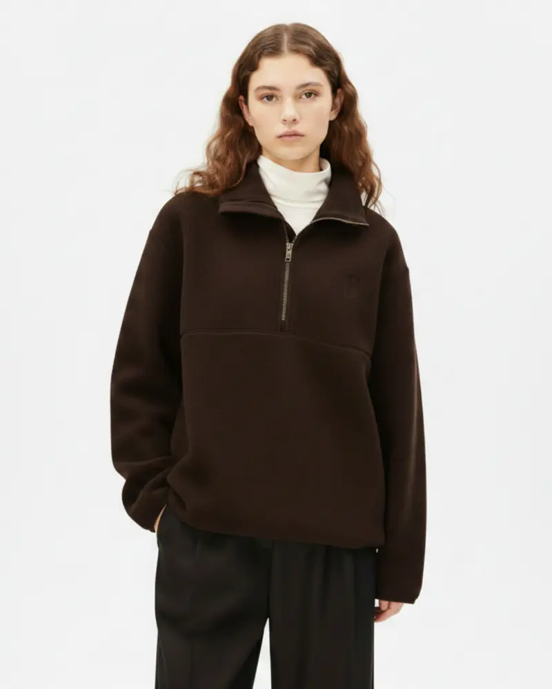 Haarleenaa Cotton Fleece - Claystone
