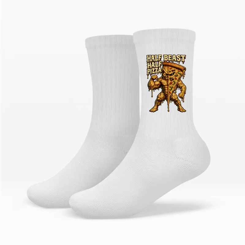 HALF BEAST HALF PIZZA CREW SOCKEN