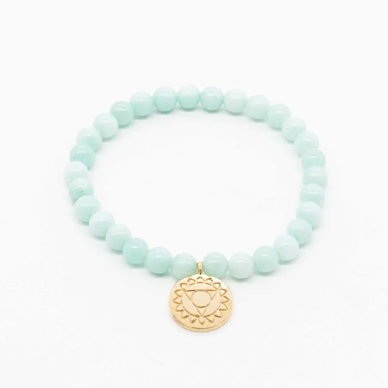 Halschakra - Chalcedon Armband