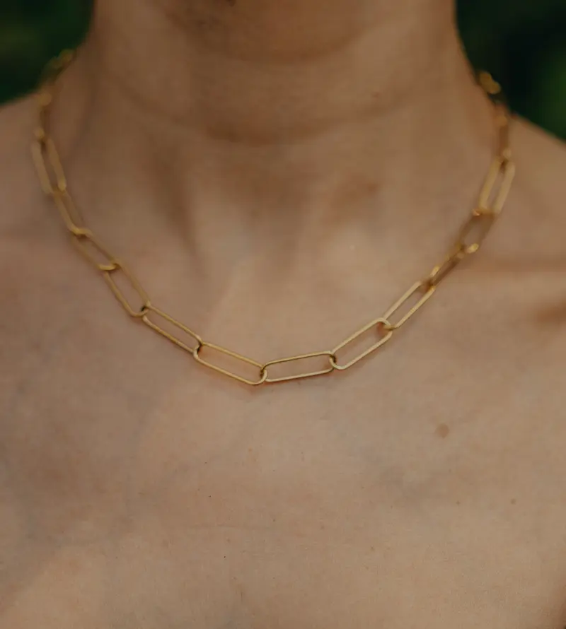 Halskette ~ PAPER CLIP Summer