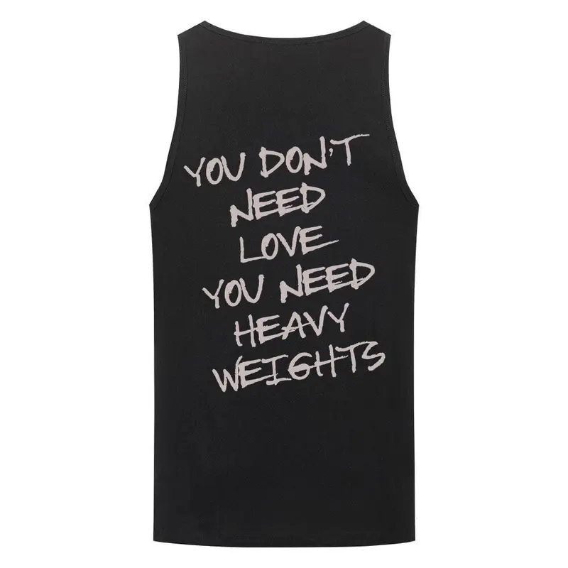 HEAVY WEIGHTS HERREN TANK TOP (BACKPRINT)