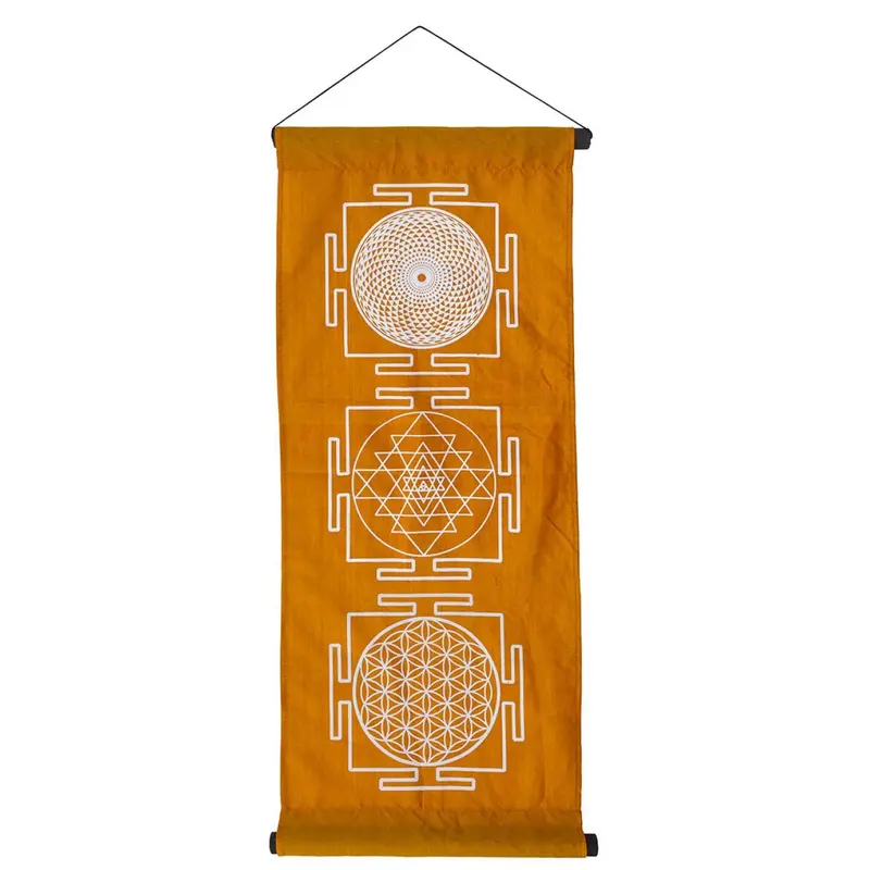 Heilige Geometrie orange