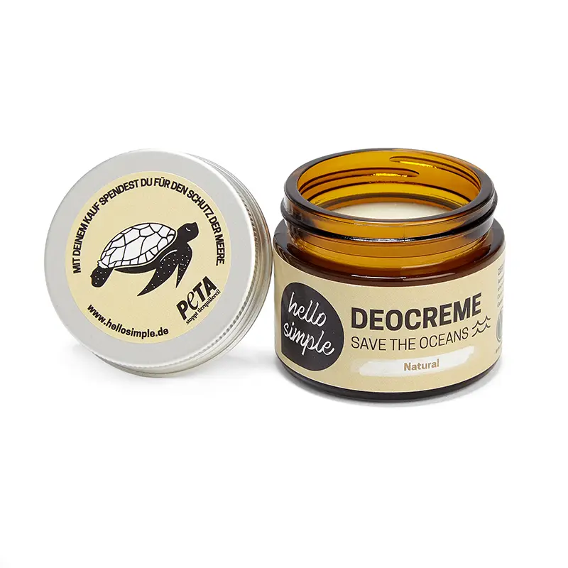 hello simple Deocreme "Save The Oceans" Natural 50 g