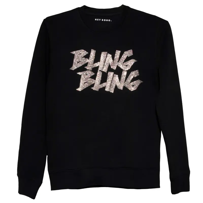 hey soho Sweater "Bling Bling"