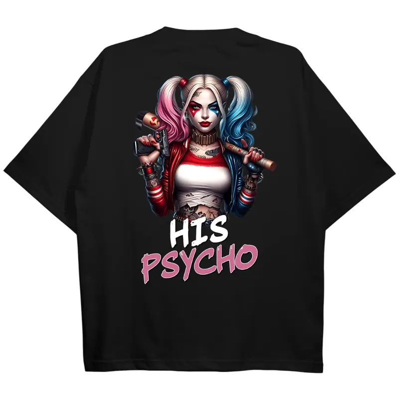 HIS PSYCHO OVERSIZE SHIRT (BACKPRINT)