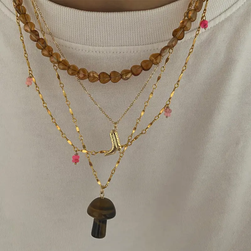 Hola Amor Estudios "Lava Drop Necklace"