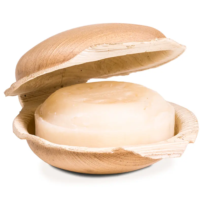 Holy Lama Neem & Tulsi Seife Yogi im Palmblatt 100g