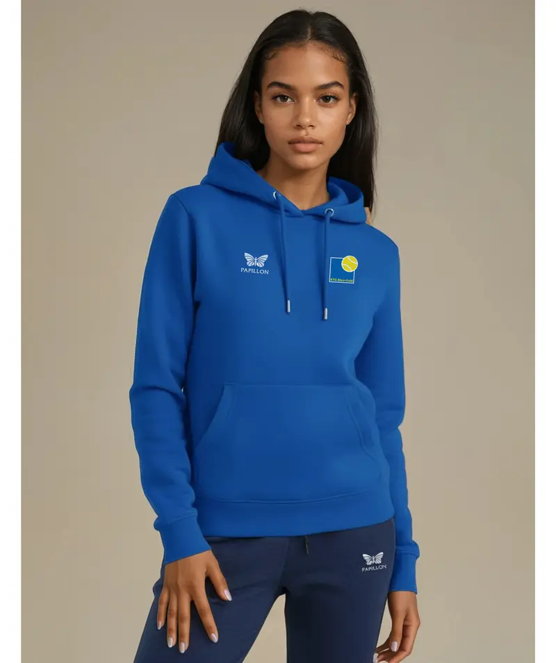 HOODIE DAMEN, BLAU