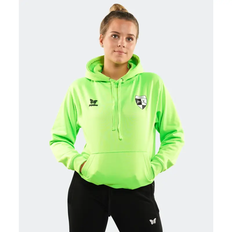 HOODIE DAMEN, NEON-GRÜN