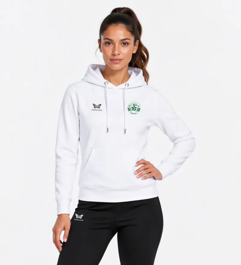 HOODIE DAMEN, WEIß