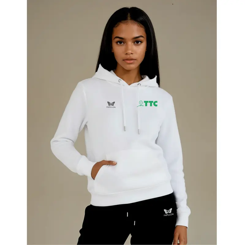 HOODIE DAMEN, WEIß