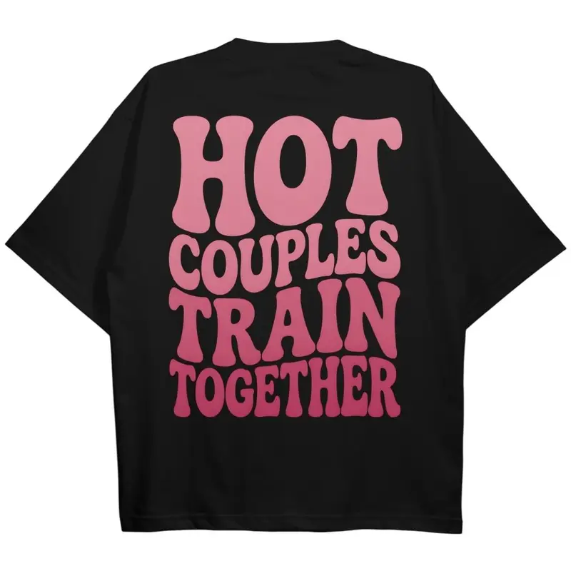 HOT COUPLES OVERSIZE SHIRT (BACKPRINT)