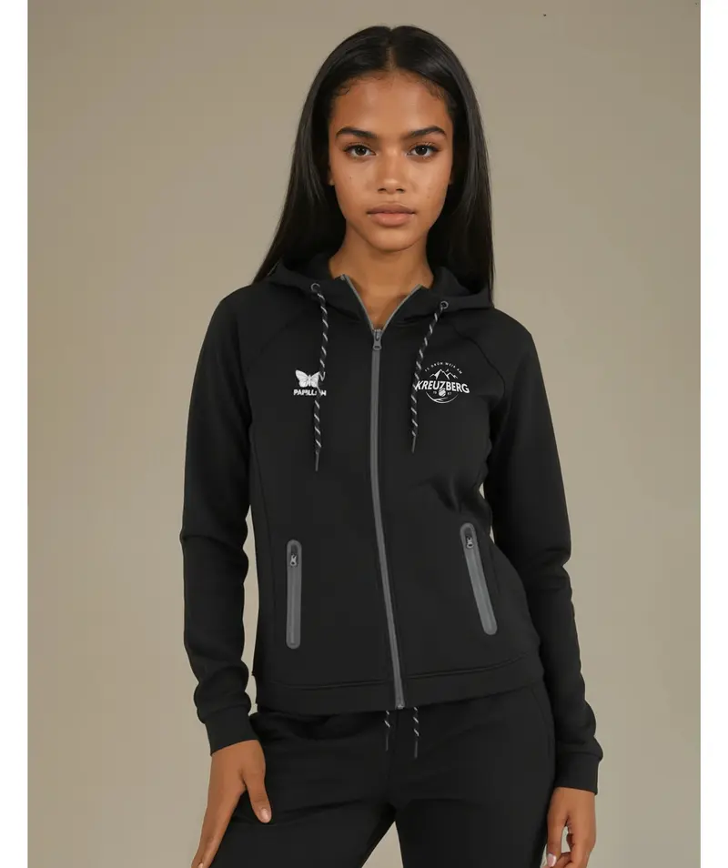 ICARUS JACKE DAMEN, SCHWARZ