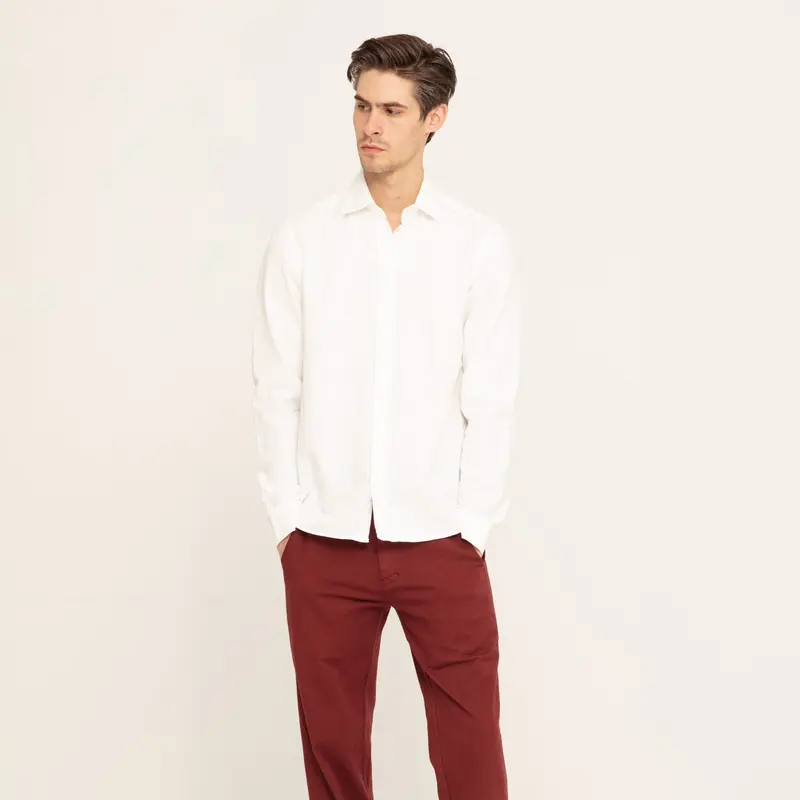JOHNNYLOVE Herren Hemd "EUGENE" - White