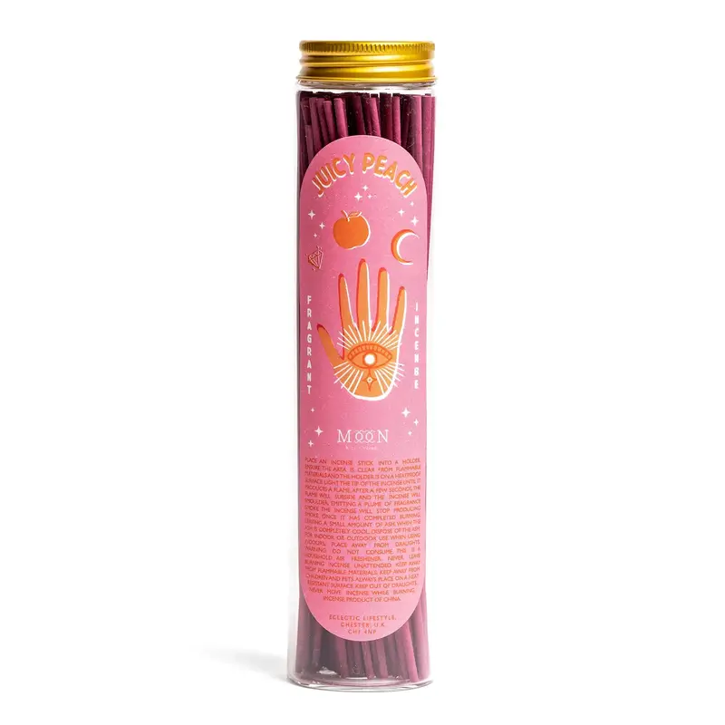 "Juicy Peach" Räucherstäbchen – Pfirsich Räucherstäbchen