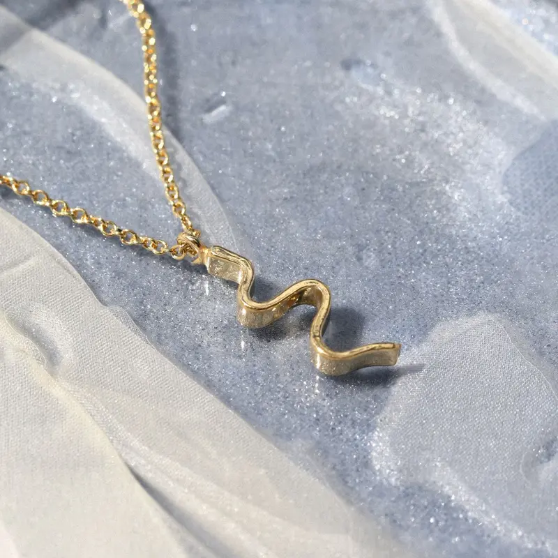Jukserei Halskette "Dive" gold