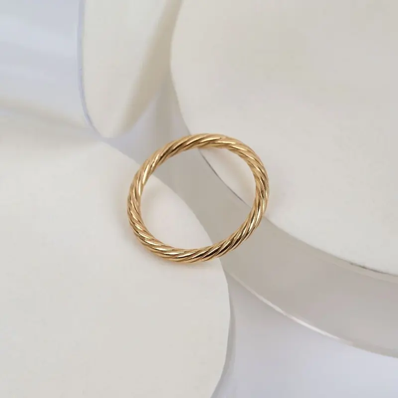 Jukserei Ines Ring gold