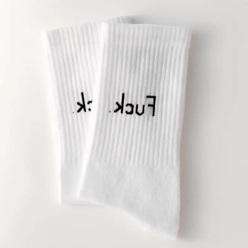 .kcuF | Fuck. Statement Socken – Bio-Baumwolle, Made in EU