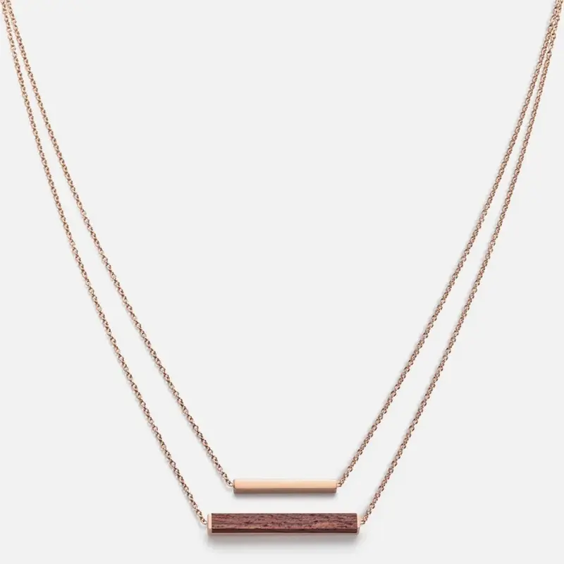 KERBHOLZ Halskette "RECTANGLE NECKLACE"
