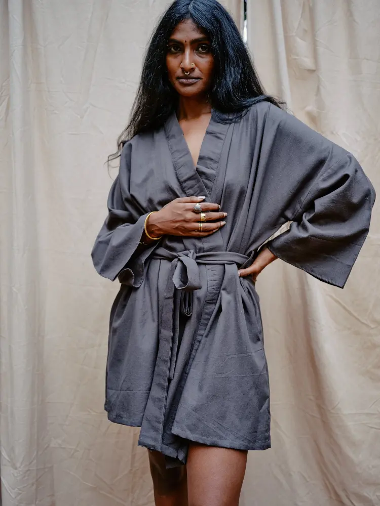 Kimono LEIA GRAU