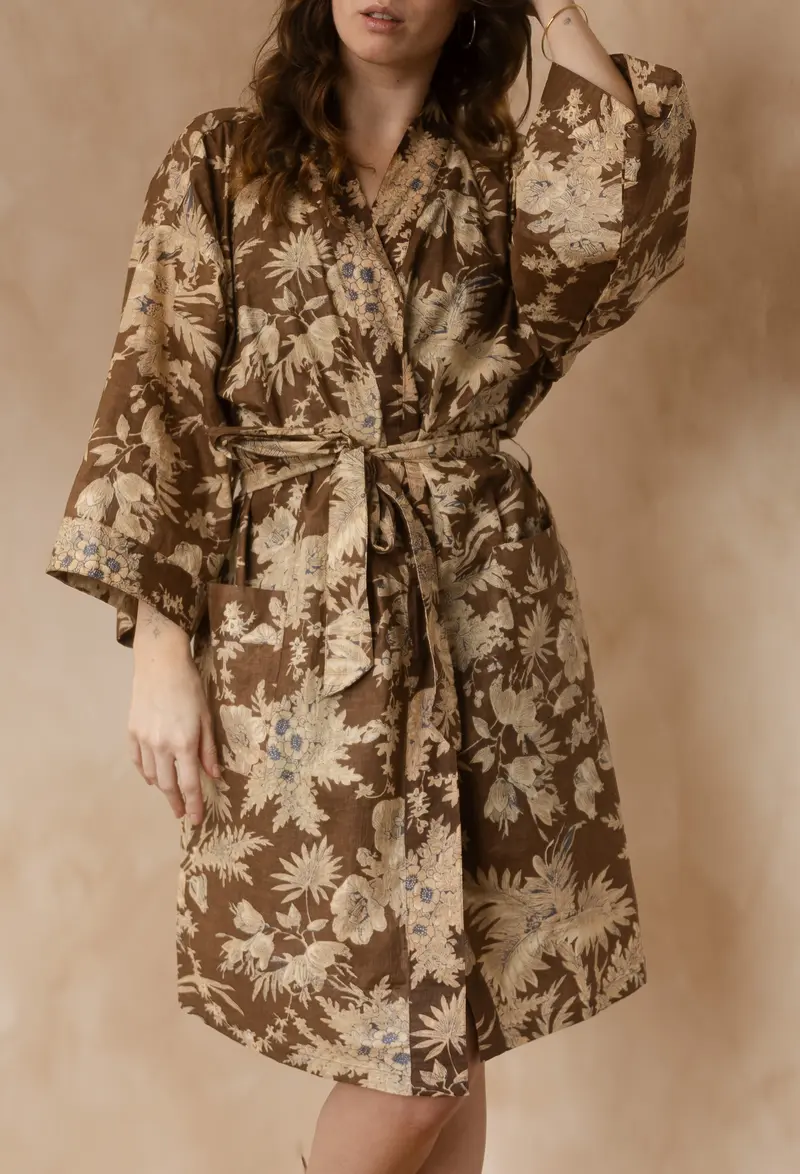 Kimono YARA aus Baumwolle