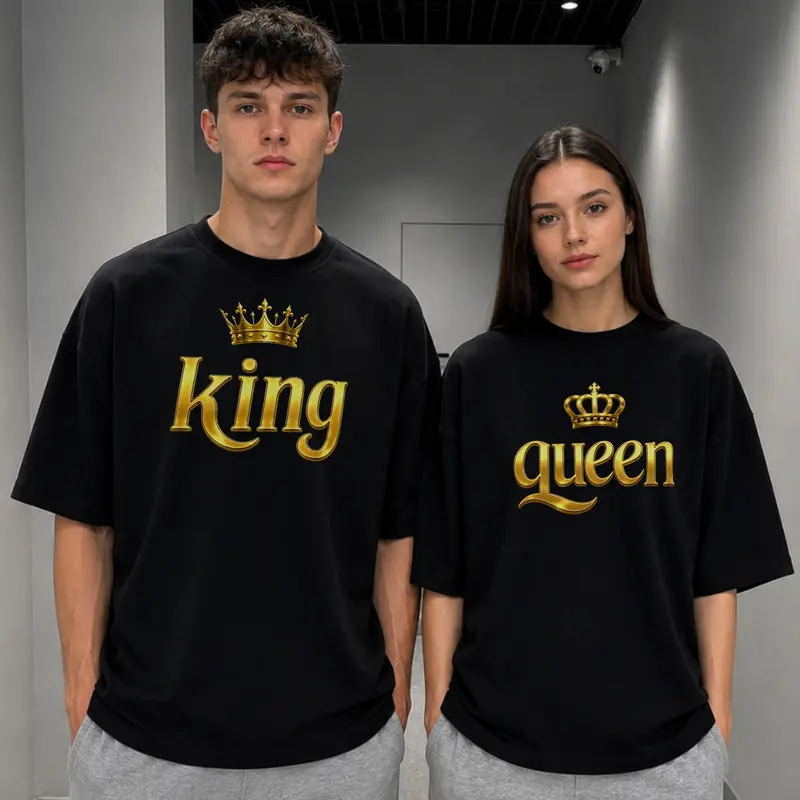 KING & QUEEN - COUPLE SHIRT