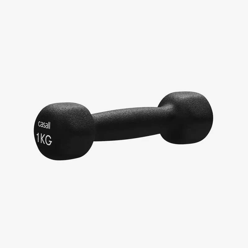 Klassische Hantel 1 KG - Black White