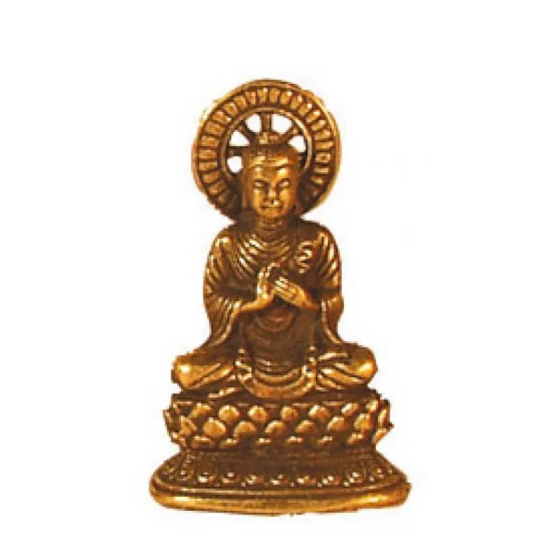 Kleiner Buddha aus Messing