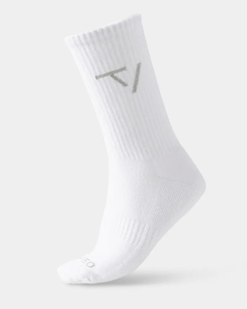 Knit Socken (2er-Pack) "Weiß"