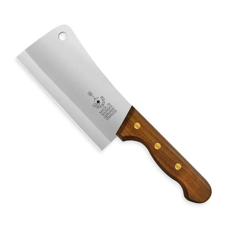Knochenspaltermesser Hackebeil Walnuss F. Herder Solinger Stahl