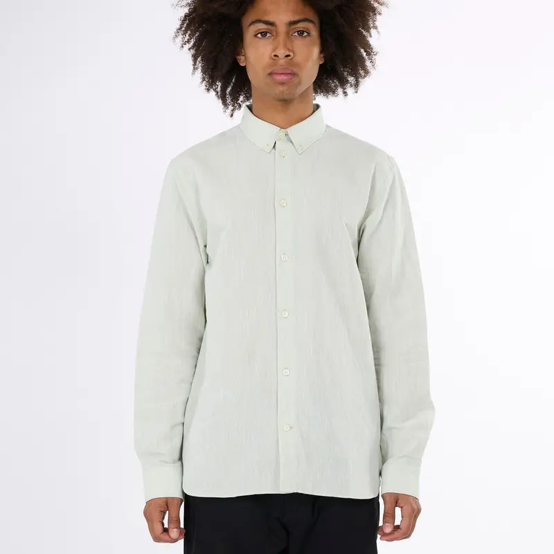 KnowledgeCotton Apparel Custom Fit Leinenhemd