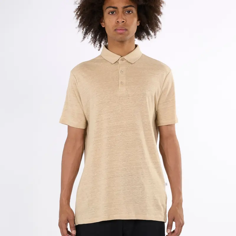 KnowledgeCotton Apparel Poloshirt "Linen"