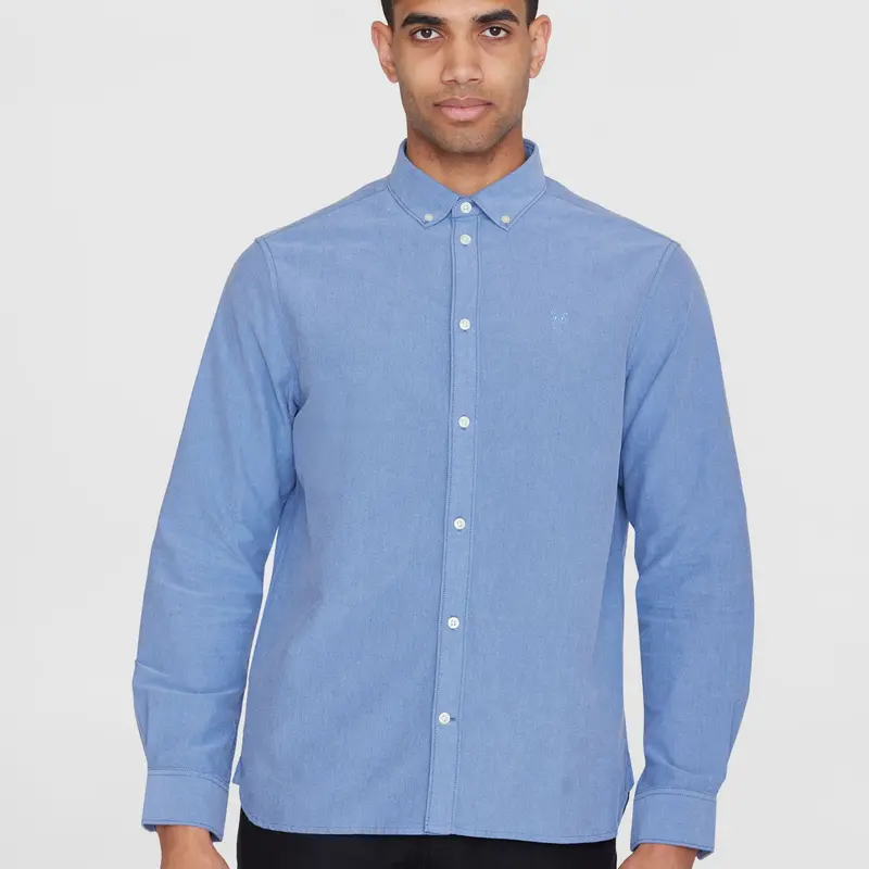 KnowledgeCotton Apparel Regular Fit Hemd "HARALD"