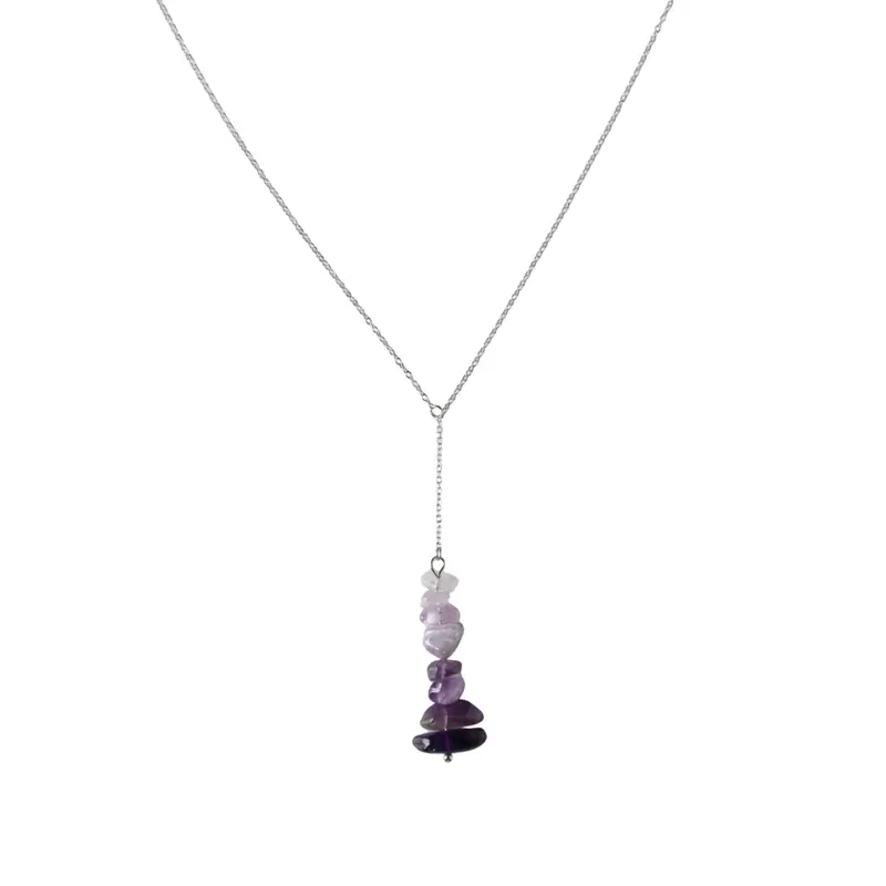 Kronen Chakra I Chakra-Edelsteinkette