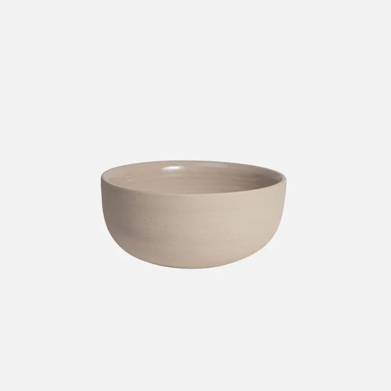 KUMO Cappuccino Tasse Beige – Handgefertigt Steinzeug