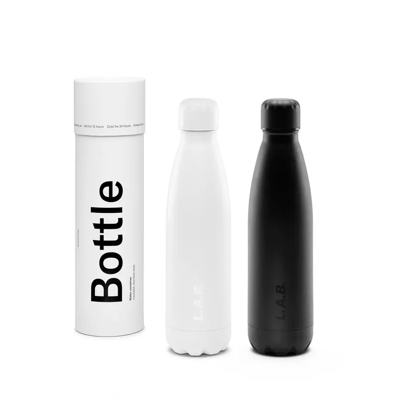 L.A.B. Isolierte Edelstahl Trinkflasche 500ml