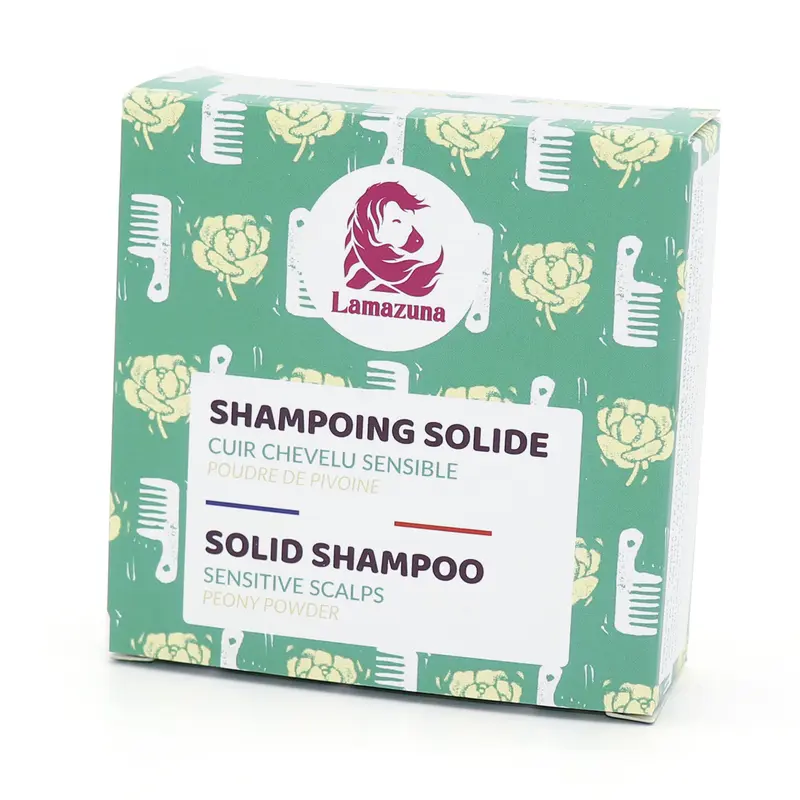 Lamazuna Festes Shampoo "empfindliche Kopfhaut" 70 ml